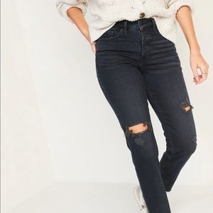 Old Navy O. G.  straight high rise jeans 16